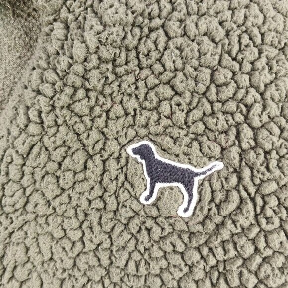 VS PINK Women Fleece Jacket 1/4 Zip Long Sleeve Solid Green SIZE SMALL - Picture 8 of 16